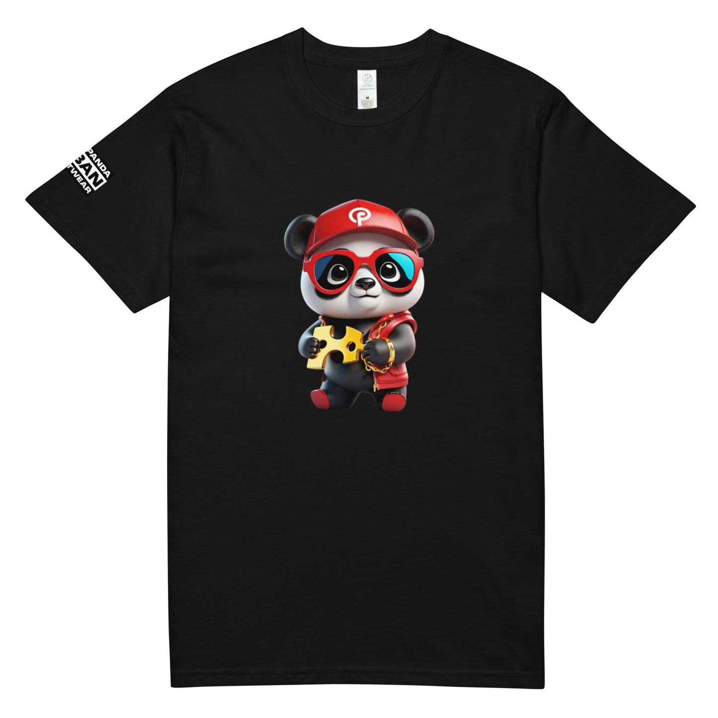 MISSING PUZZLE PANDA- RED