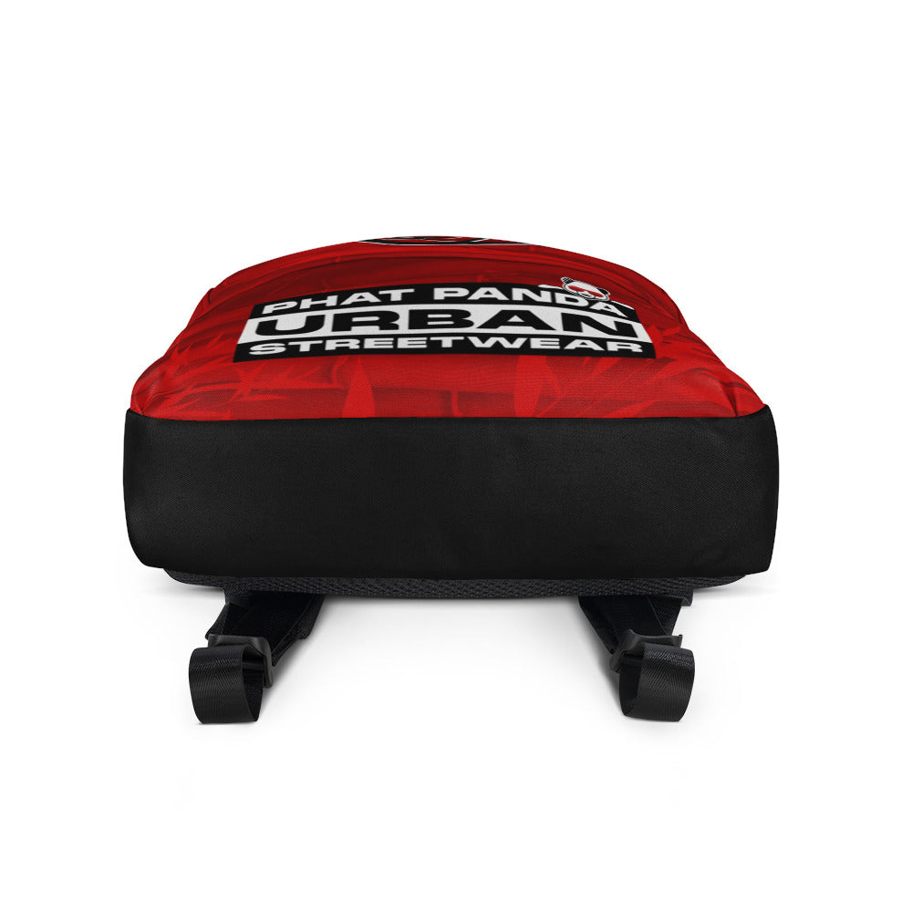 Red Bamboo BackpackPHAT PANDA URBAN STREETWEARThis medium size backpack is just what you need for daily use or sports activities! The pockets (including one for your laptop) give plenty of room for all your nece