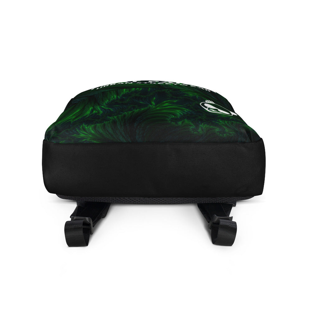 Green Fire BackpackPHAT PANDA URBAN STREETWEARThis medium size backpack is just what you need for daily use or sports activities! The pockets (including one for your laptop) give plenty of room for all your nece