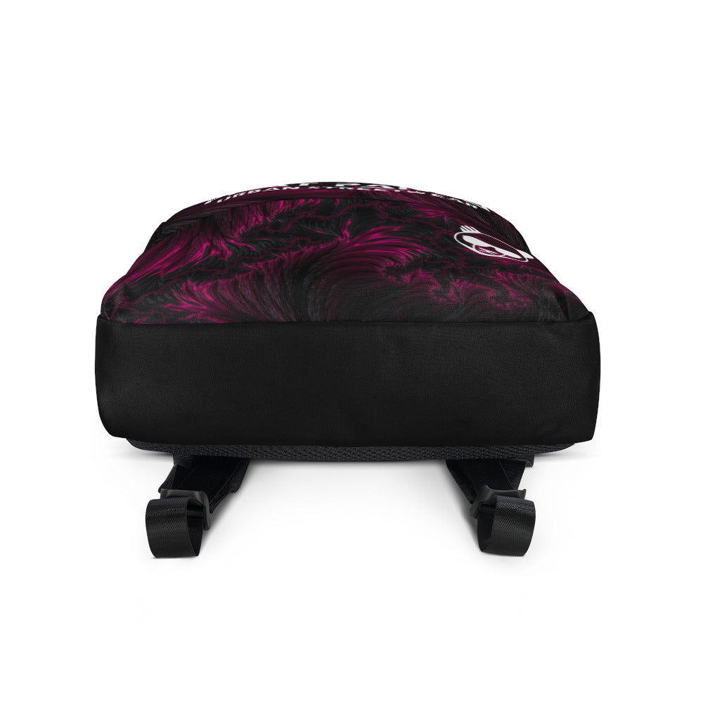 Pink Fire BackpackPHAT PANDA URBAN STREETWEARThis medium size backpack is just what you need for daily use or sports activities! The pockets (including one for your laptop) give plenty of room for all your nece