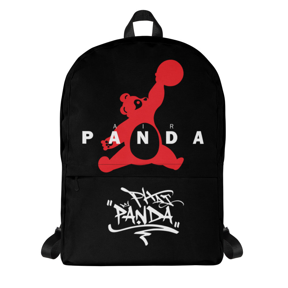 Air Panda BackpackPHAT PANDA URBAN STREETWEARThis medium size backpack is just what you need for daily use or sports activities! The pockets (including one for your laptop) give plenty of room for all your nece