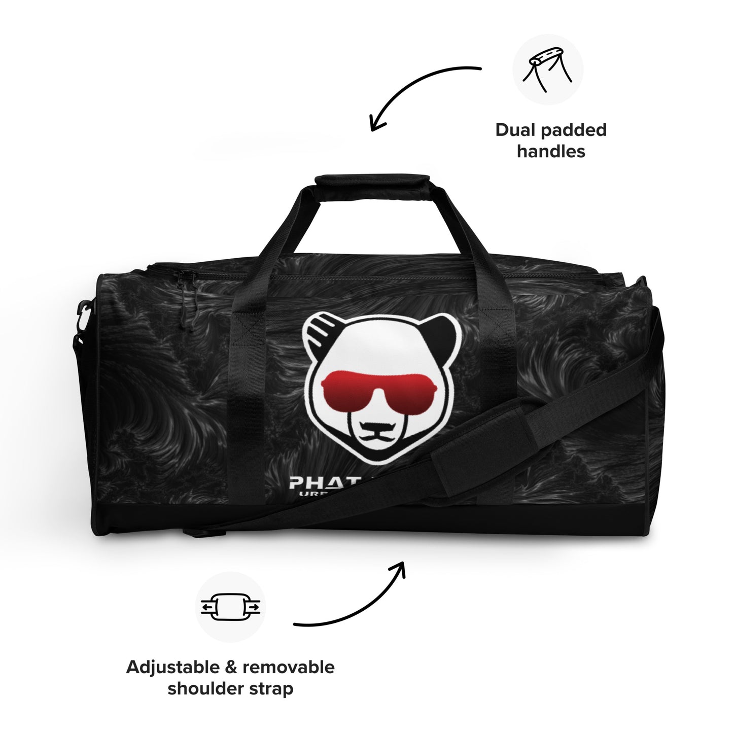 Duffle Bag Black Fire