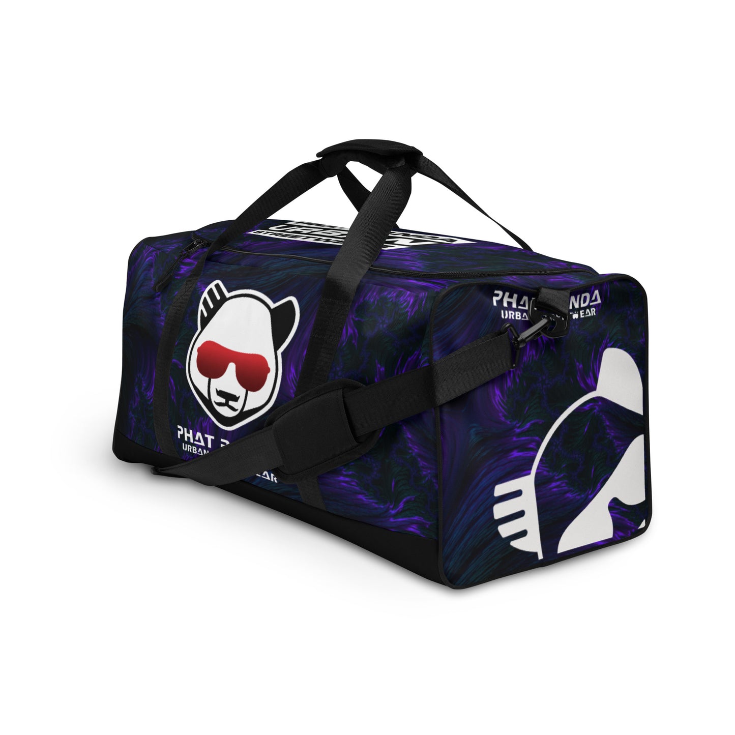 Duffle Bag Blue Fire