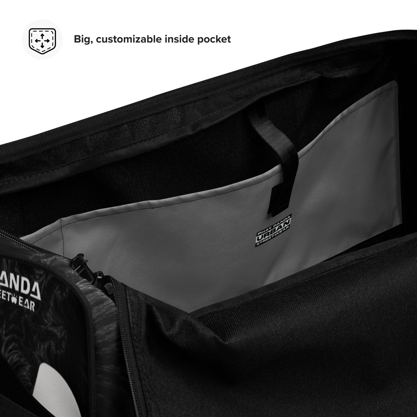Duffle Bag Black Fire