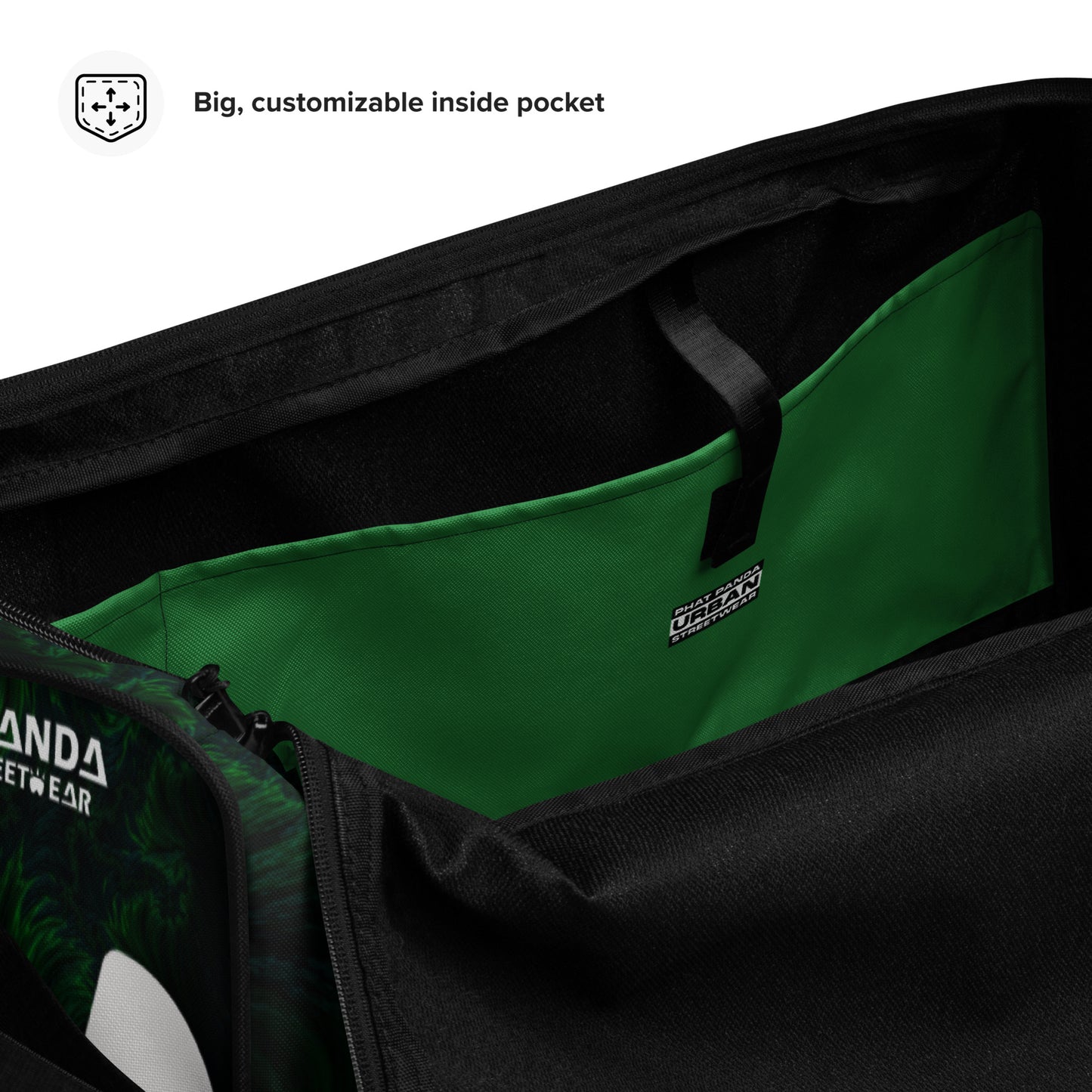 Duffle Bag Green Fire