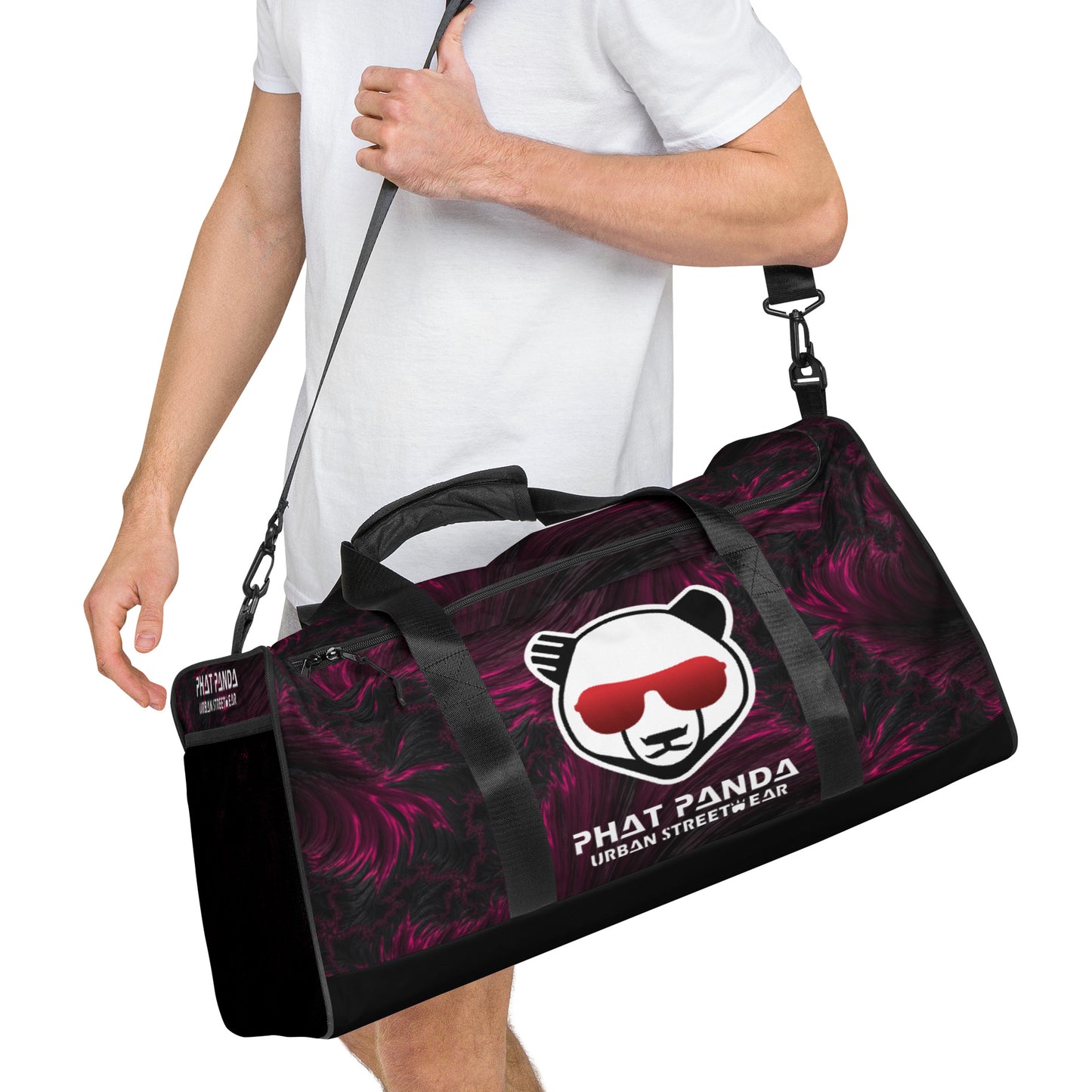 Duffle Bag Pink Fire