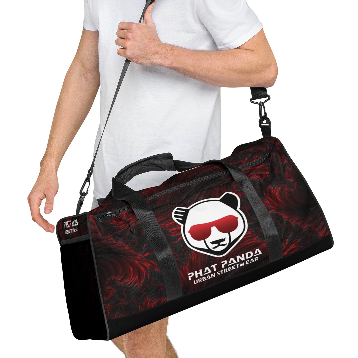 Duffle Bag Red Fire