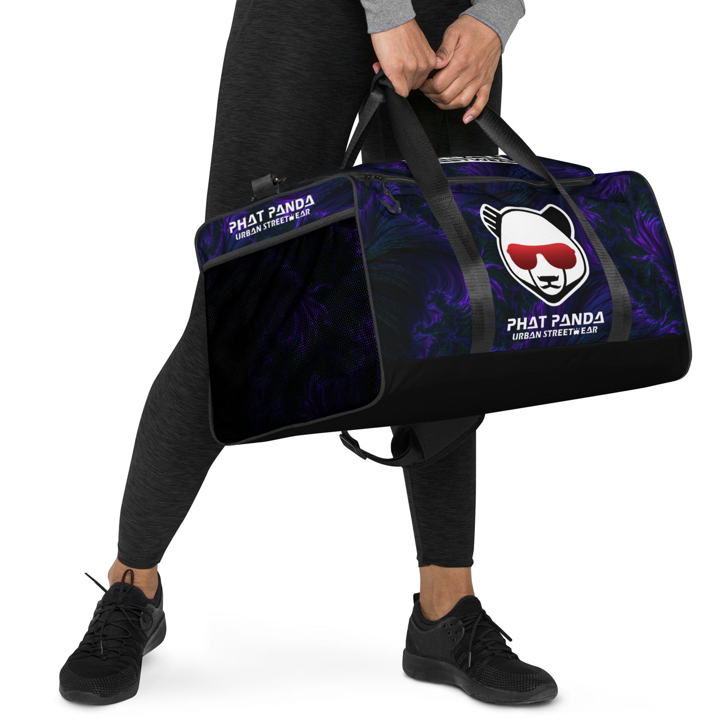 Duffle Bag Blue Fire