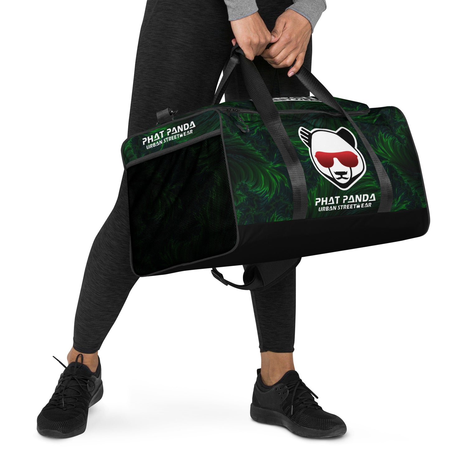 Duffle Bag Green Fire