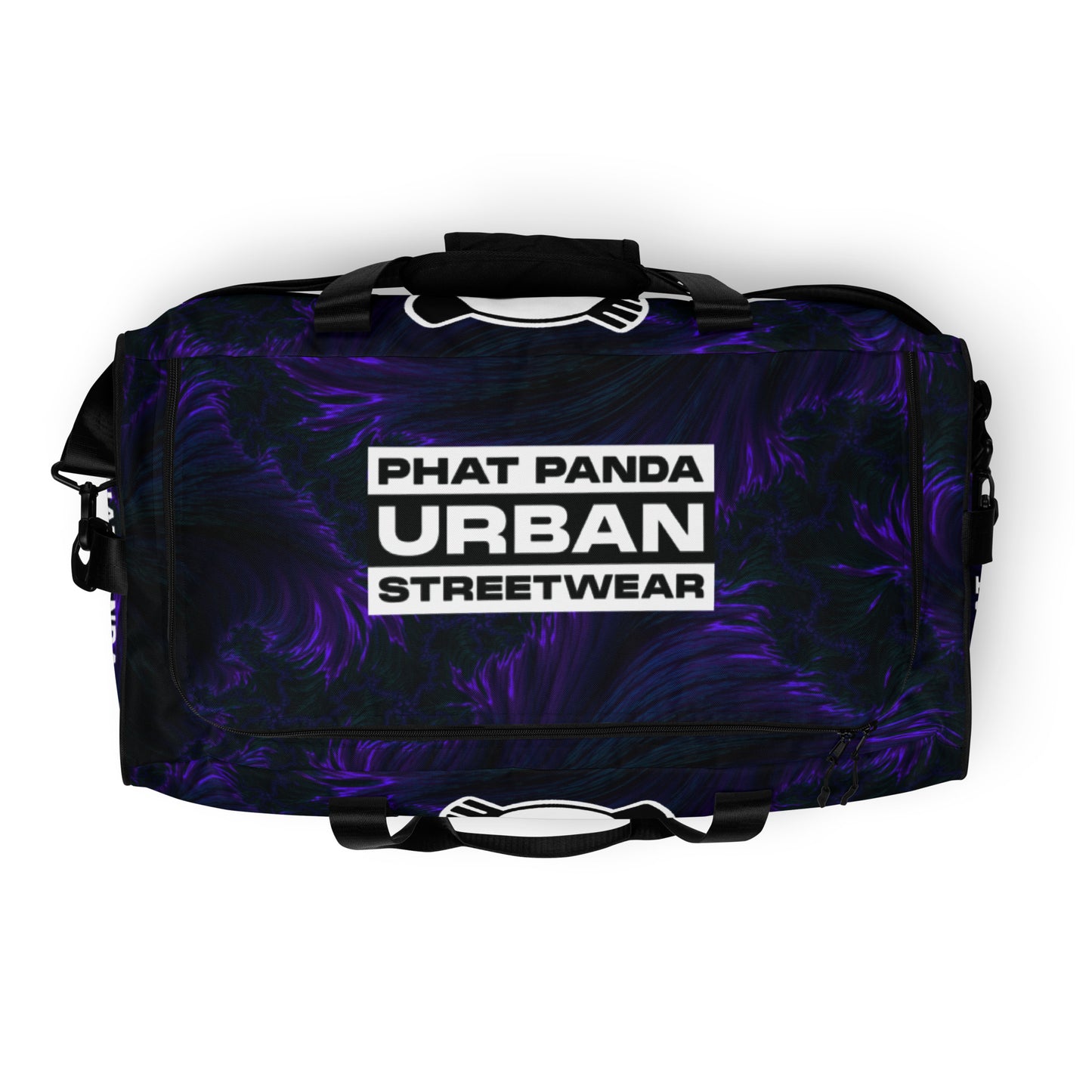 Duffle Bag Blue Fire