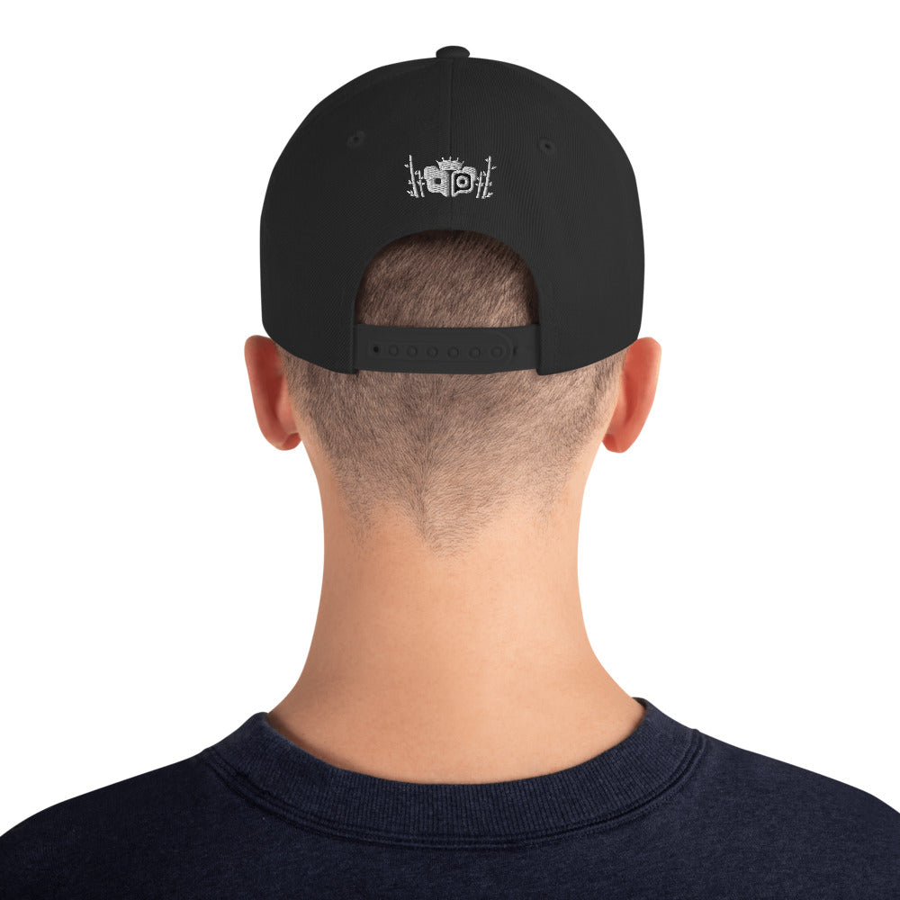 Phat Panda Snapback HatPHAT PANDA URBAN STREETWEARThis hat is structured with a classic fit, flat brim, and full buckram. The adjustable snap closure makes it a comfortable, one-size-fits-most hat.
• 80% acrylic