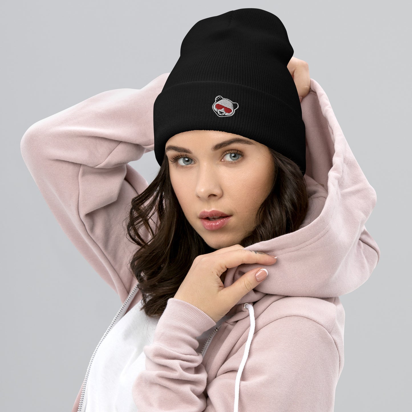 Panda Head Beanie
