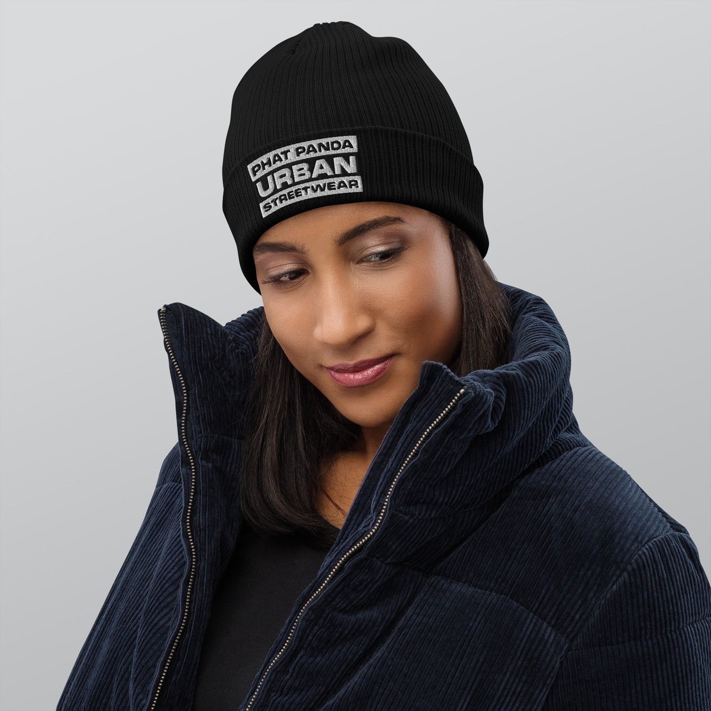 Organic Ribbed Beanie
