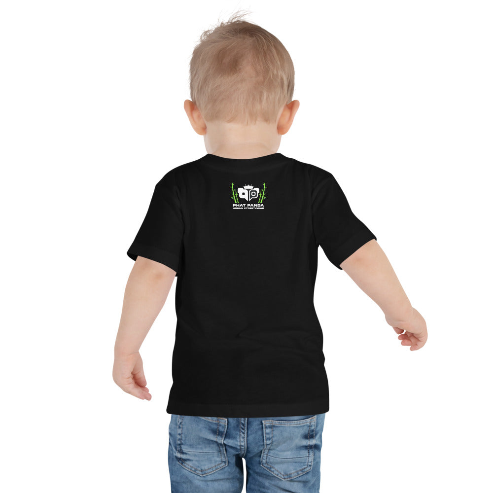 Mini Panda Things TshirtPHAT PANDA URBAN STREETWEARLet your toddler do their thing while feeling super comfy and looking extra stylish in this short-sleeve jersey t-shirt from 100% cotton with a unique print. The tee