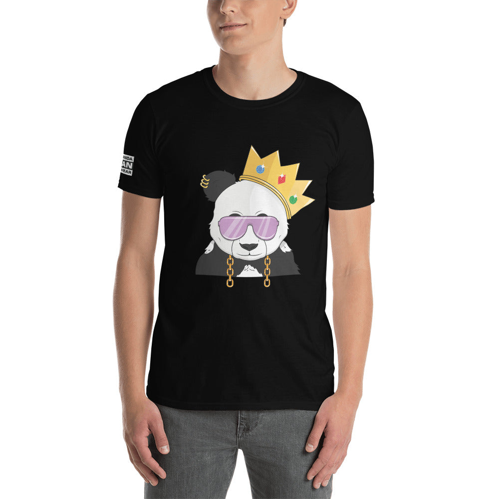 Panda King Light PurplePHAT PANDA URBAN STREETWEARYou've now found the staple t-shirt of your wardrobe. It's made of 100% ring-spun cotton and is soft and comfy. The double stitching on the neckline and sleeves add