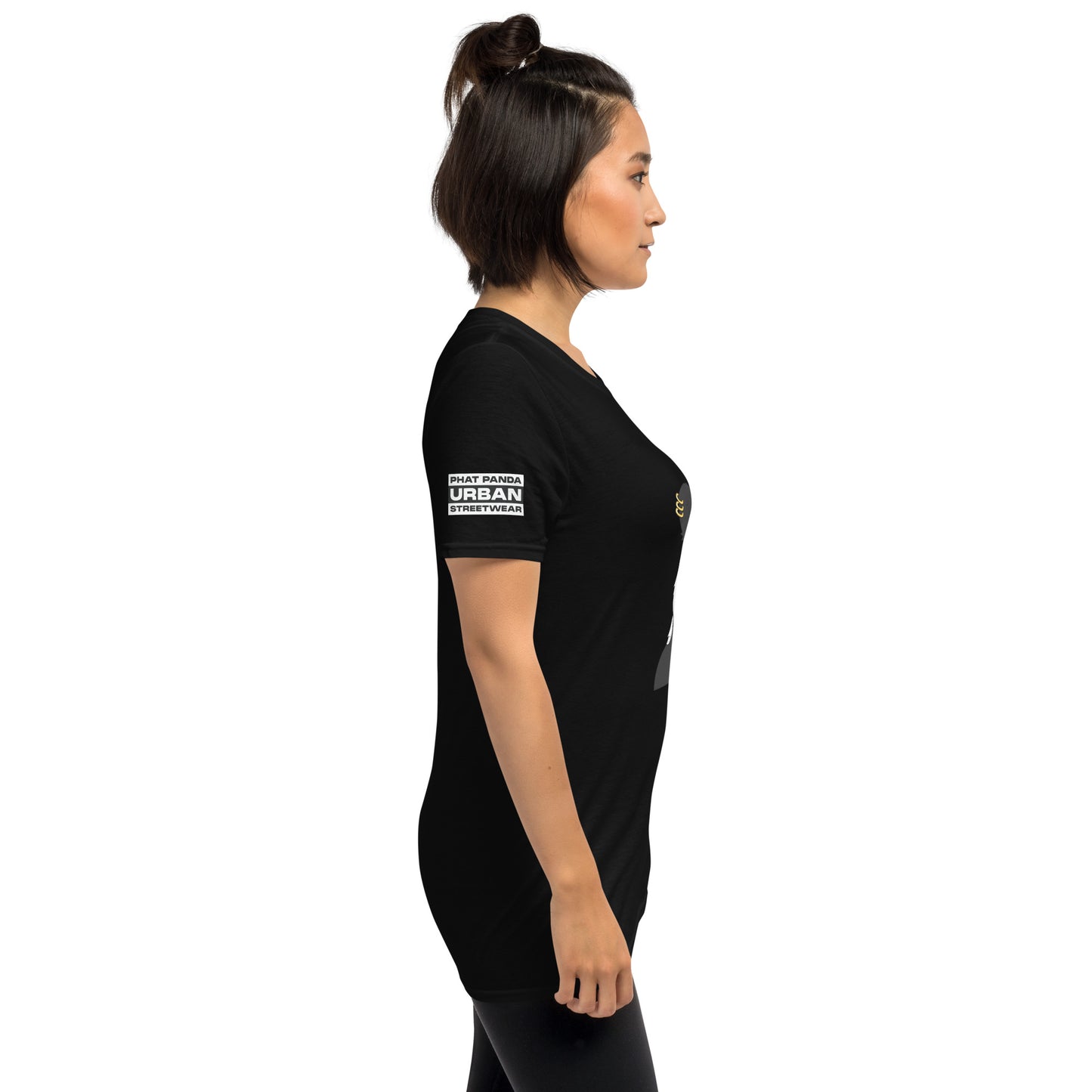 Panda King GreyPHAT PANDA URBAN STREETWEARYou've now found the staple t-shirt of your wardrobe. It's made of 100% ring-spun cotton and is soft and comfy. The double stitching on the neckline and sleeves add