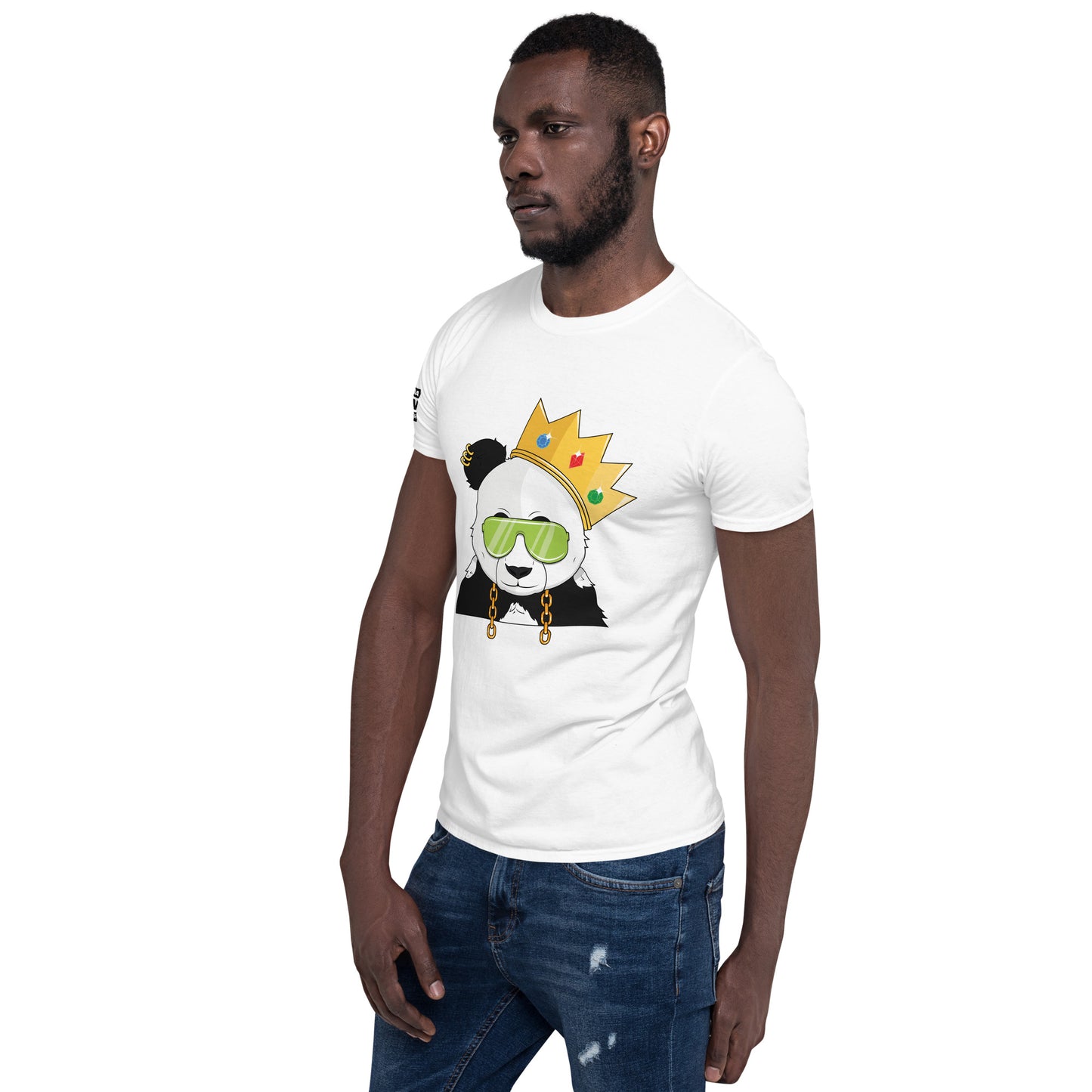 Panda King Light GreenPHAT PANDA URBAN STREETWEARYou've now found the staple t-shirt of your wardrobe. It's made of 100% ring-spun cotton and is soft and comfy. The double stitching on the neckline and sleeves add