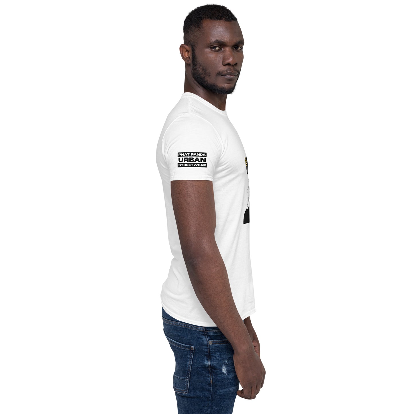 Panda King Light PinkPHAT PANDA URBAN STREETWEARYou've now found the staple t-shirt of your wardrobe. It's made of 100% ring-spun cotton and is soft and comfy. The double stitching on the neckline and sleeves add