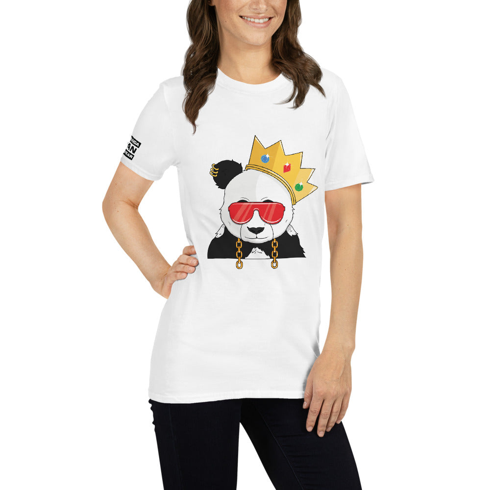 Panda King Light RedPHAT PANDA URBAN STREETWEARYou've now found the staple t-shirt of your wardrobe. It's made of 100% ring-spun cotton and is soft and comfy. The double stitching on the neckline and sleeves add