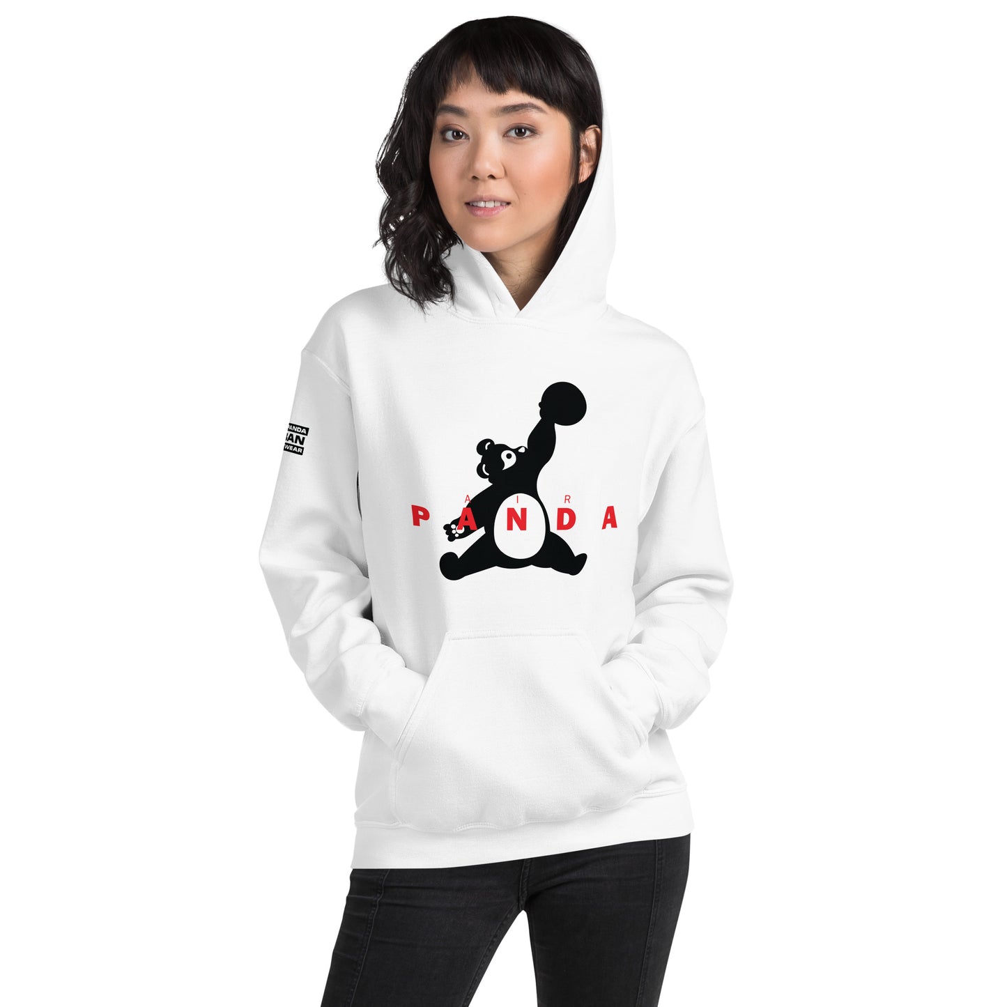 Air Panda Adults Hoodie - PHAT PANDA URBAN STREETWEAR