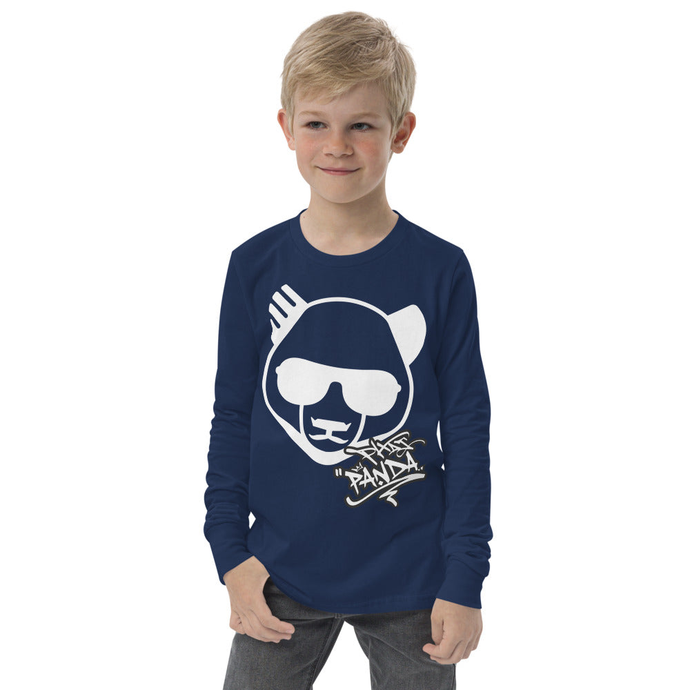 Youth Graffiti TeePHAT PANDA URBAN STREETWEARThe Youth Long Sleeve Shirt is made of Airlume combed and ringspun cotton, which is known for its softness and durability. The shirt has a regular fit, classic crew