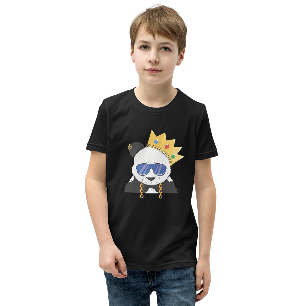 Mini King Panda BluePHAT PANDA URBAN STREETWEARThis is the tee that you've been looking for, and it's bound to become a favorite in any youngster's wardrobe. It's light, soft, and comes with a unique design that