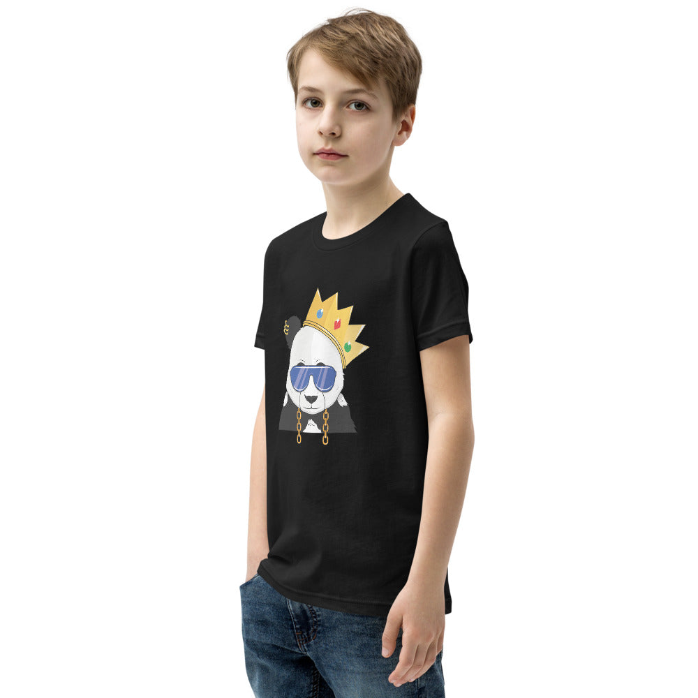 Mini King Panda BluePHAT PANDA URBAN STREETWEARThis is the tee that you've been looking for, and it's bound to become a favorite in any youngster's wardrobe. It's light, soft, and comes with a unique design that