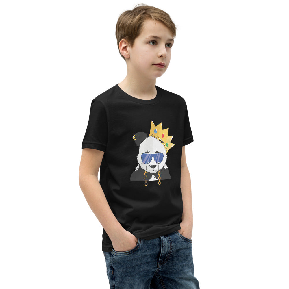 Mini King Panda BluePHAT PANDA URBAN STREETWEARThis is the tee that you've been looking for, and it's bound to become a favorite in any youngster's wardrobe. It's light, soft, and comes with a unique design that
