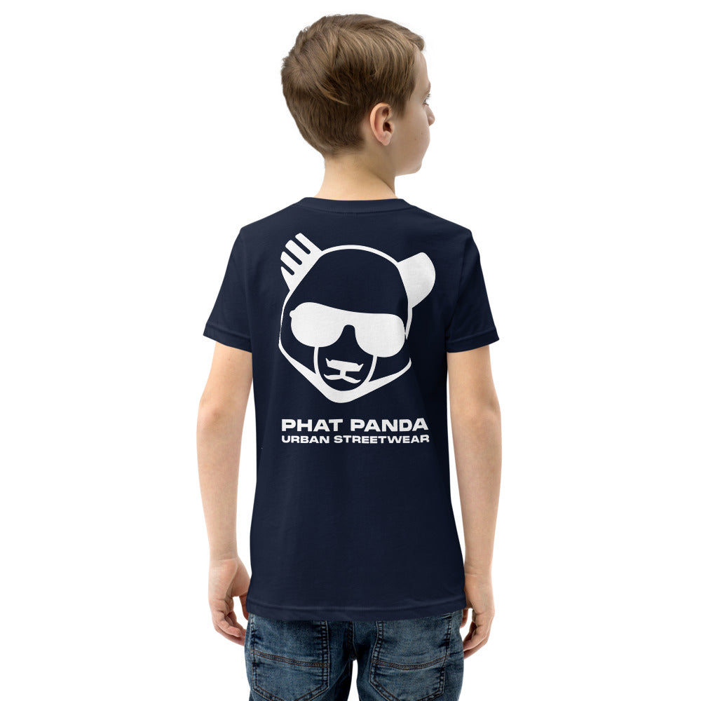 Panda Youth TeePHAT PANDA URBAN STREETWEARThis is the tee that you've been looking for, and it's bound to become a favorite in any youngster's wardrobe. It's light, soft, and comes with a unique design that