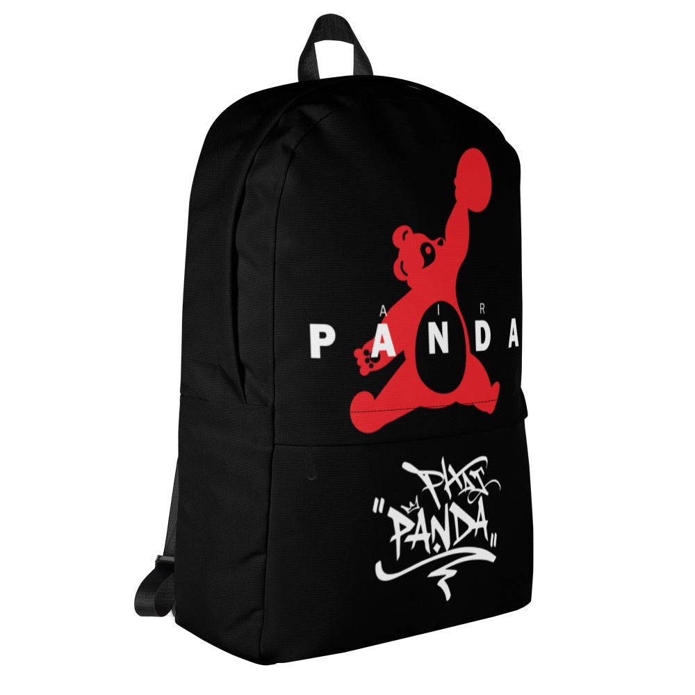 Air Panda BackpackPHAT PANDA URBAN STREETWEARThis medium size backpack is just what you need for daily use or sports activities! The pockets (including one for your laptop) give plenty of room for all your nece