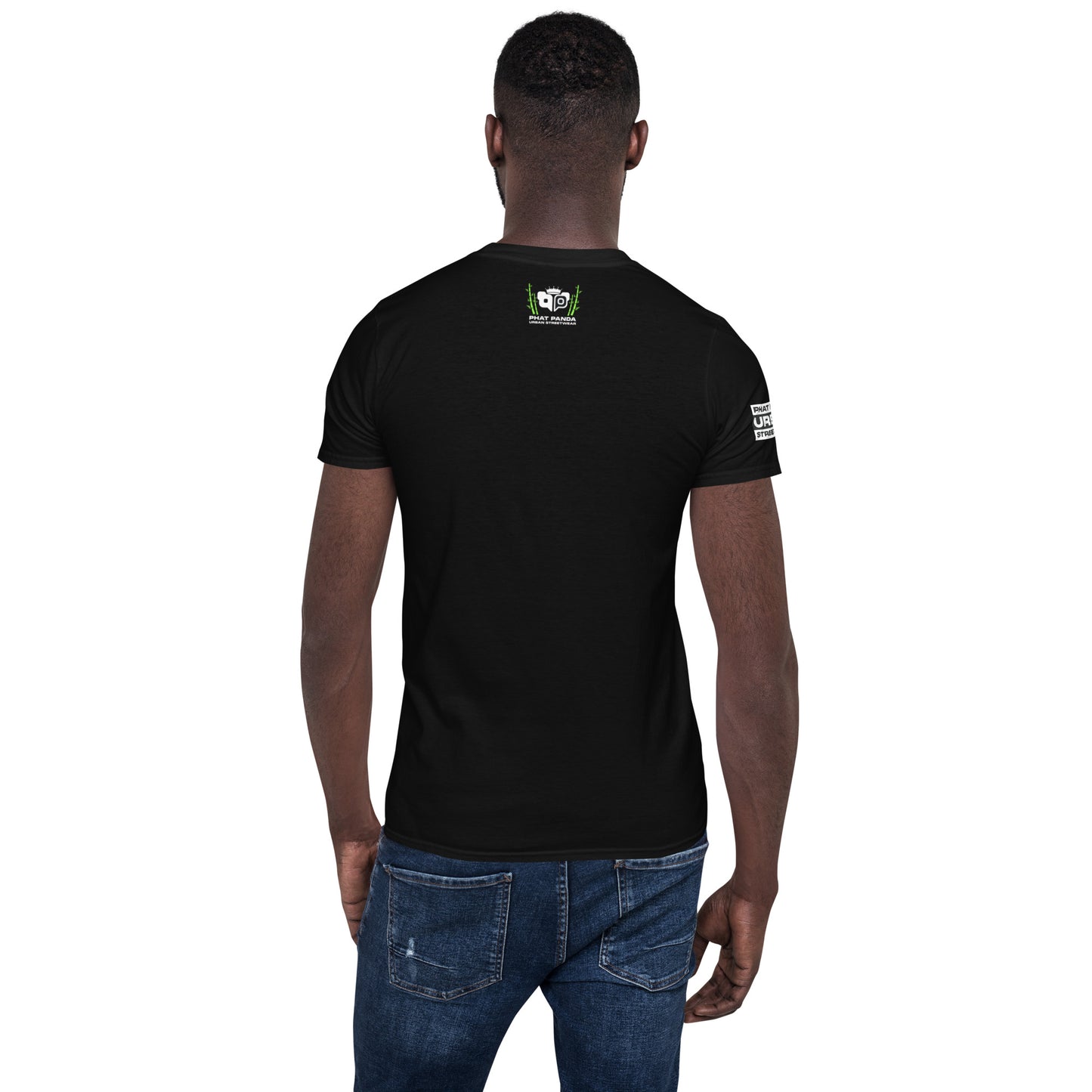 Panda King BlackPHAT PANDA URBAN STREETWEARYou've now found the staple t-shirt of your wardrobe. It's made of 100% ring-spun cotton and is soft and comfy. The double stitching on the neckline and sleeves add 