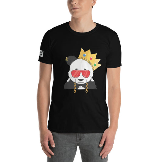 Panda King Light RedPHAT PANDA URBAN STREETWEARYou've now found the staple t-shirt of your wardrobe. It's made of 100% ring-spun cotton and is soft and comfy. The double stitching on the neckline and sleeves add 