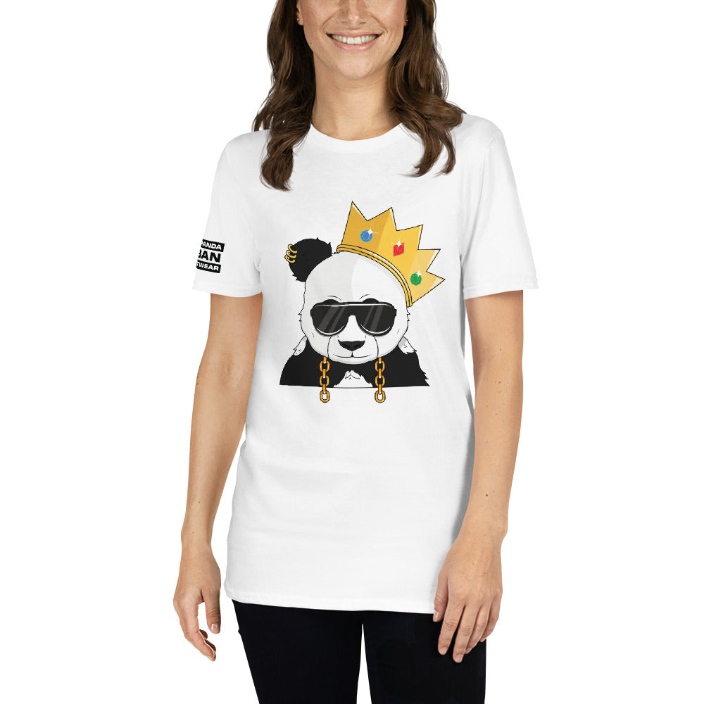 Panda King BlackPHAT PANDA URBAN STREETWEARYou've now found the staple t-shirt of your wardrobe. It's made of 100% ring-spun cotton and is soft and comfy. The double stitching on the neckline and sleeves add 