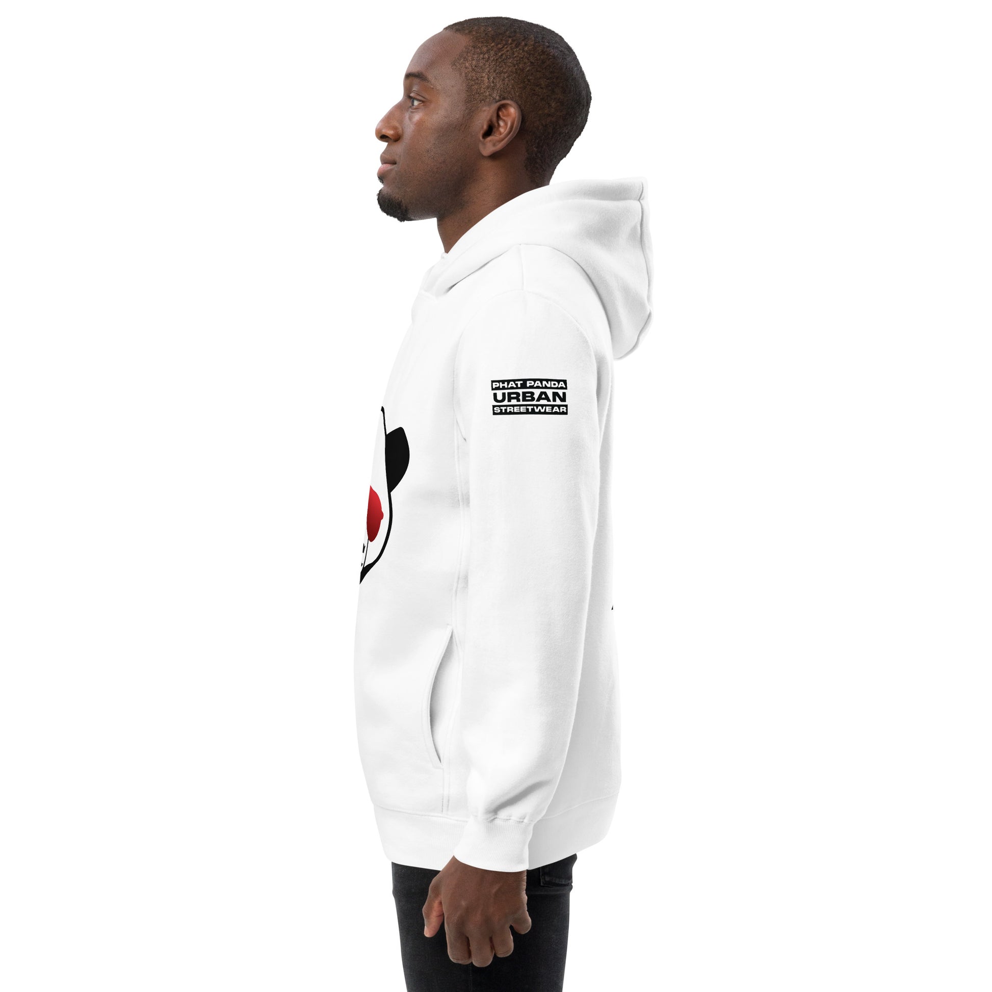 Phat HoodiePHAT PANDA URBAN STREETWEARLooking for your next loungewear piece? Say hello to the Unisex Fashion Hoodie. The hoodie’s cotton and polyester blend ensures comfort and durability, making it a g